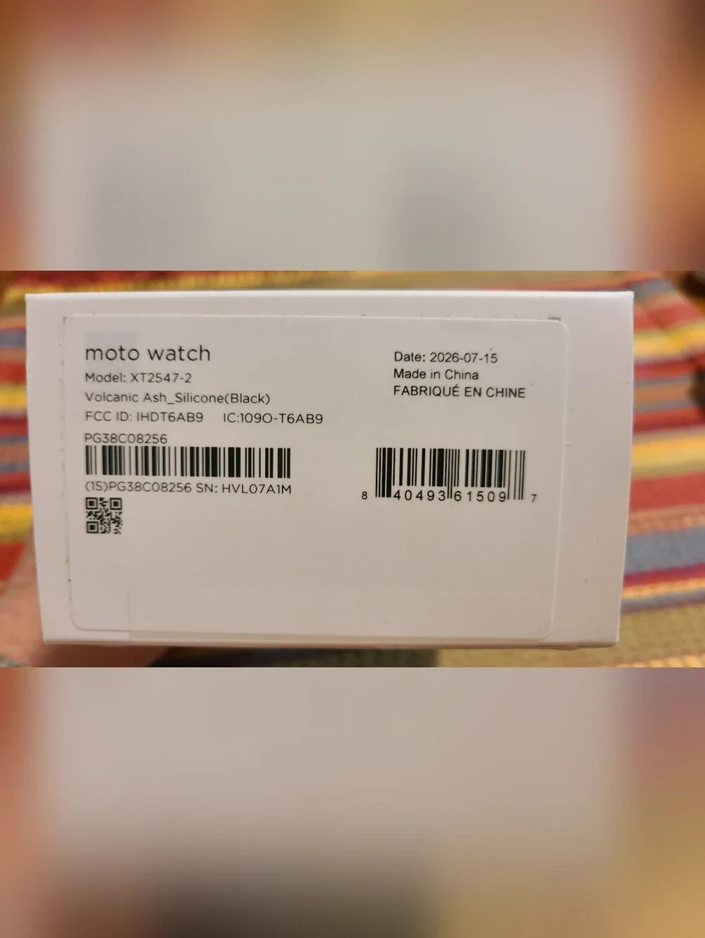 Motorola Moto Watch 2026 XT2547-Fitness & Health Powered by Polar